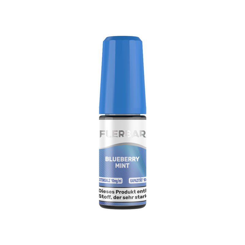 Flerbar Blueberry Mint 10mg Nikotinsalz Liquid